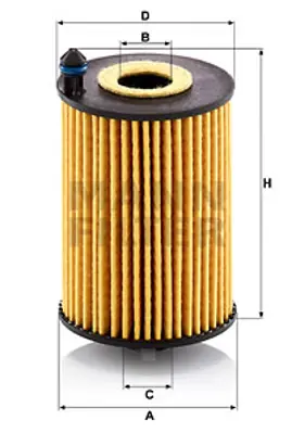 MANN FILTER HU 7046 z Yag Fıltresı 05L115562