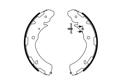 BOSCH 0986487758 Fren Balatası Arka 4600A106 4600A122 4600A018 26694YC000 6000609727 6000609726 8979478020 6000609728 4600A198 97947802