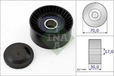 INA 531 0873 10 V Kayıs Gergı Rulmanı 9A110221200 94810240200 7563927 11287563927 11287582946 9A110221101