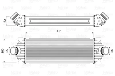 FORD CC11 9L440 AF Turbo Radyatörü 1748579 1748585 1771034 1771038 1823031 1823032 1881207 1881209 CC119L440AC CC119L440AD