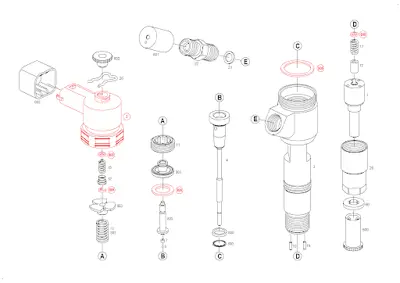 BOSCH 0445110425 Enjektör GM 55219886, GM BS519F593AA, GM 1723813, GM 1571063P00000, GM 1571063P00, GM 1980EQ, GM 71724534, GM 1623820980, GM 71724498, GM 71724535