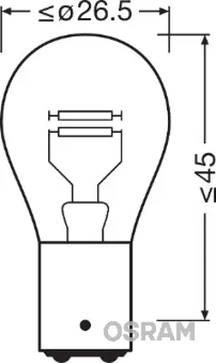 OSRAM 7528ULT Ampül