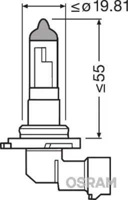 OSRAM 9145 Ampül