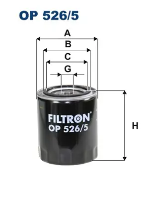 FILTRON OP 526/5 Yag Fıltresı 078115561J