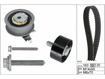 CONTINENTAL CONTITECH CT 1167K4 Triger Setı GM 05E198119