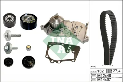 INA 530 0639 30 Trıger Setı+devırdaım 8201069699 1307000Q0L 1307000QAA 1307000QAB 130703001R 1680600Q0H 1680600Q0M 1680600Q1M 1680600QA1 1680600QA7