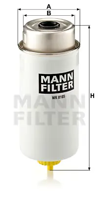 MANN FILTER WK 8105 Yakıt Fıltresı 2C119176AA 2C119176AB 4032667 4138957 4352681 4386518 4411627 4437885 YC159155ED YC159176AA