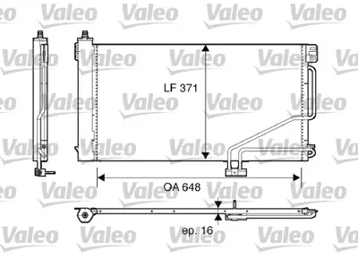 BEHR AC 347 001S Klıma Radyatörü A2035000054 A2035000554 A2035000954 A2035001254 A2035001754 A5005420312 2035000054 2035000554 2035000954 2035001254