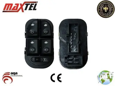 MAXTEL 18202035 Cam Kaldırma Anahtarı Sol Ford Mondeo Iı (Gd,Bap,Bfp,Bnp) (96-00) 4 Cam 14 Fişli 1022663 97BG14A132AA