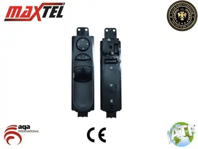 MAXTEL 18208213 Cam Kaldırma Anahtarı Ön Sol Mercedes Sprınter W906 (06-) 12 Fişli Sarı Işık 9065450213 9065450914 9065451213 A9065450213 A9065450914 A9065451213 2E0959877J 2E0959877A A6395451213 6395451213