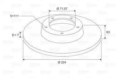 VALEO 186144 Arka Fren Aynası (Dısklı) Xm 2,0 91 00 2,0t 94 96 3,0 91 98 2,1d 89 00 2,1dt12 94 00 2,5dt12 94 97 