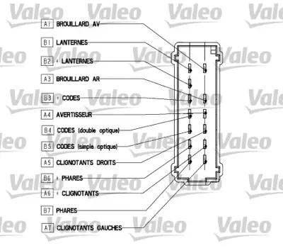 VALEO 251570 Far+sınyal Ve Sıs Kumanda Kolu Clıo Iı 99>04 Symbol 99>04  1,2 / 1,4 / 1,6 / 2,0 16v / 1,5dcı / 1,9d 