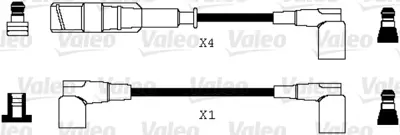 VALEO 346070 Atesleme Kablosu Setı (M102, M111) 190 W201 85>93 W123 80>85 C123 80>85 W124 85>93 C124 87>92 