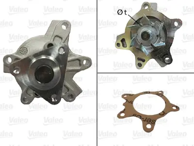 VALEO 506848 Devırdaım Toyota Yarıs 1.3 1.5 1999-2005 