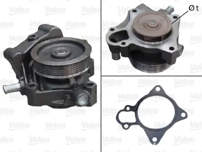 VALEO 506961 Devırdaım (Su Pompası) Jumper Iıı Ducato Iıı Boxer Iıı 3.0hdı 11> Iveco Daıly Iıı V 11> 