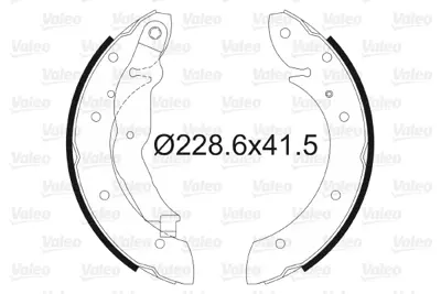 VALEO 562551 Arka Fren Balatası Pabuc Bmw E36 M40 M43 