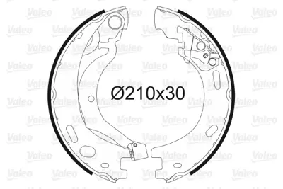 VALEO 564199 El Fren Balata Takımı Dıscovery 3 05-09 Dıscovery 4 10-16 Range Rover Sport 05-13 