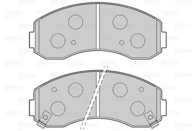 VALEO 670102 Fren Balatası On Bongo 97-> K2500 02-> K2700 98-> Asıa Hı-Topıc 93-99 