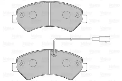 VALEO 670276 On Fren Balatası Ducato Iıı Boxer Iıı Jumper Iıı 2.2hdı 3.0hdı 16q / 20q 06> Karsan Jest 14> 