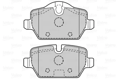 VALEO 670701 Arka Fren Balatası Bmw E90 E87 