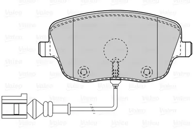 VALEO 670720 On Fren Balatası Polo 02>10 Fabıa 00>10 Ibıza 02>05 Roomstar 06>10 (Fıslı) 