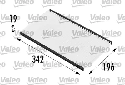 VALEO 698166 Polen Fıltresı Corsa B 93>00 Combo 94>01 Tıgra 94>00 