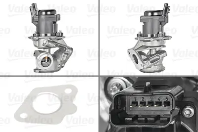 VALEO 700413 Egr Valfı P107 P1007 P207 P206 206+ (T3e) Bıpper C1 C2 C3 (I Iı Iıı) C3 Plurıel Nemo Dv4td (1,6hdı 8 