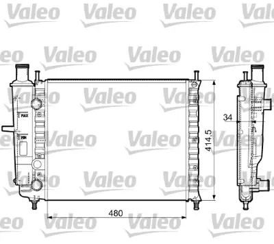 VALEO 732788 Motor Radyatoru Brava Bravo Marea 1,6 16v 96 01 