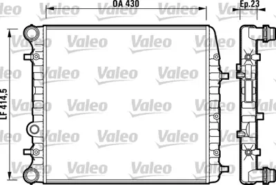 VALEO 732863 Motor Su Radyatoru Cordoba Ibıza Iv V Polo Fabıa 1,2 / 1,4 / 1,6 Azq Bby Cggb Bme Bbz 