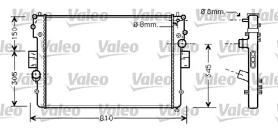 VALEO 734448 Motor Su Radyator Iveco Daıly V Td 