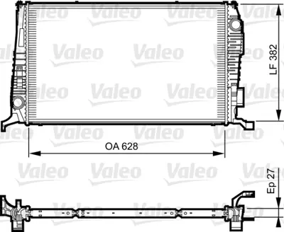 VALEO 735279 Motor Radyatoru Duster 1,5dcı 2010> 