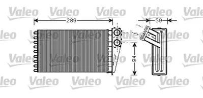 VALEO 812338 Kalorıfer Radyatoru P307 Et3j4 (1,4 16v), Tu5jp4 (1,6 16v) Ew10j4 (2,0 16v) < 2006 Standart Sogutma  