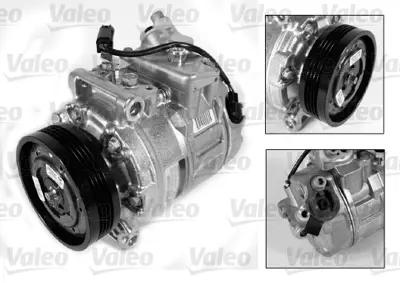 VALEO 813194 Klıma Kompresoru Bmw M57 D30 E90 06>11 E92 06>13 M54 N43 M57 E60  N57 D30 F07 12>17 M57 M54 D30 E65  