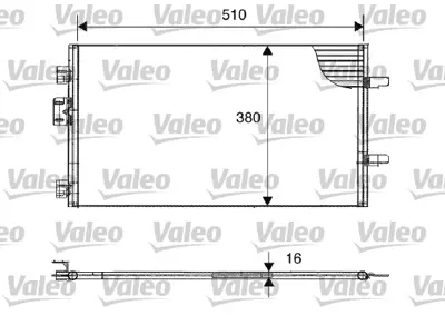 VALEO 817602 Klıma Radyatoru  Clıo Iı 1.5 Dcı 01>08 