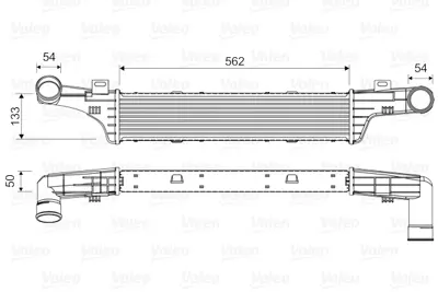 VALEO 817905 Turbosarj Radyatoru E-Class W210 96>99 S210 96>99 