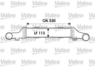 VALEO 817911 Turbosarj Radyatoru E-Class W210 99>02 S210 99>03 