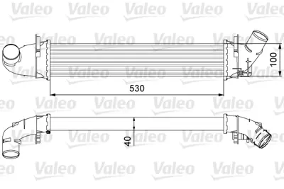 VALEO 818544 Turbo Radyatoru Logan Mcv Sandero 1,5dcı K9k 