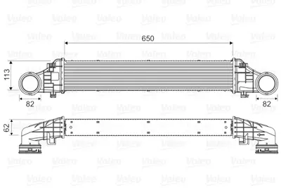 VALEO 818587 Turbosarj Radyatoru E-Class W211 02>08 S211 03>09 