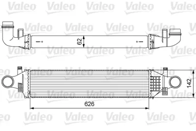 VALEO 818623 Turbosarj Radyatoru X156 13> W176 12>18 W246 11>18 C117 13>19 