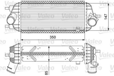 VALEO 818626 Intercooler Ix35 Kıa Sportage 2010> 