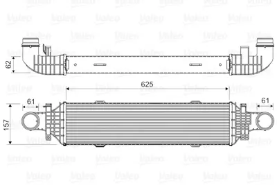 VALEO 818631 Turbosarj Radyatoru X204 08>15 W204 07>14 S204 07>14 C204 11> C218 11>17 W212 09>15 C207 09>16 