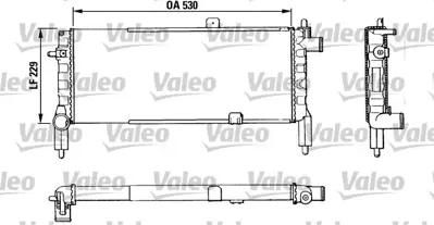 VALEO 883920 Motor Radyatoru Corsa 1,2 