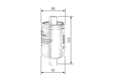 BOSCH 0450905911 Benzın Fıltresı Freelander 1,8ı 16v 98> Rover 25-400-45 