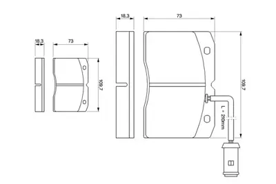 BOSCH 0986424144 On Fren Balatası Iveco Daıly Iı Daıly Grınta 35.9 