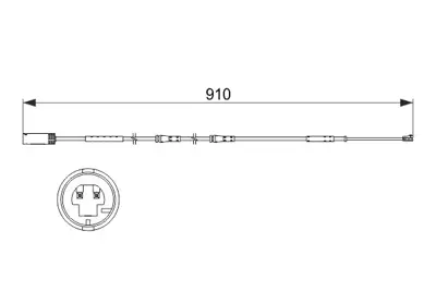 BOSCH 1987473522 Balata Fısı On Mını Countryman R60 10>16 Paceman R61 10>16 