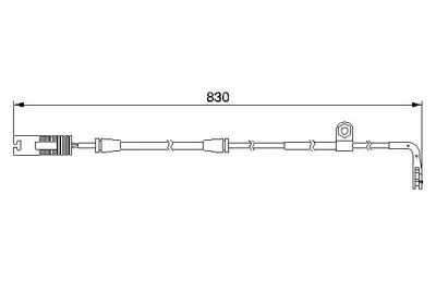 BOSCH 1987474958 Fren Balata Fısı On Bmw E39 