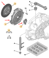 VALEO 828266 Debrıyaj Setı P106 P205 P206 P306 Saxo 1.1 1.4 98 