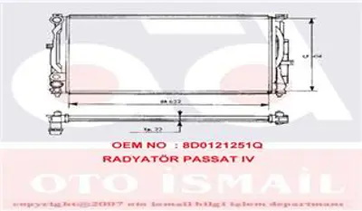 VALEO 731537 Motor Radyatoru Passat A4 A6 1,6 1,8t 1,9tdı 97>01 