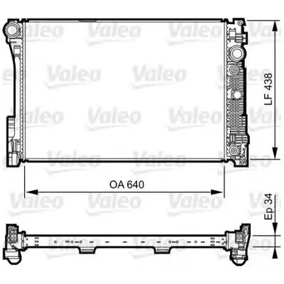 VALEO 735292 Motor Su Radyatoru X204 08>15 W204 08>14 C218 11>17 W212 09>15 C207 10>16 