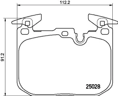 VALEO 671344 Fren Balatası On Bmw F20 F22 F30 F32 F34 F36 I8 